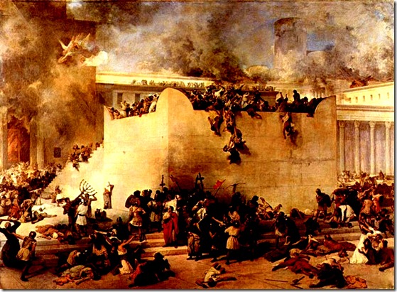 Destruction of Jewish Temple 70 AD lg