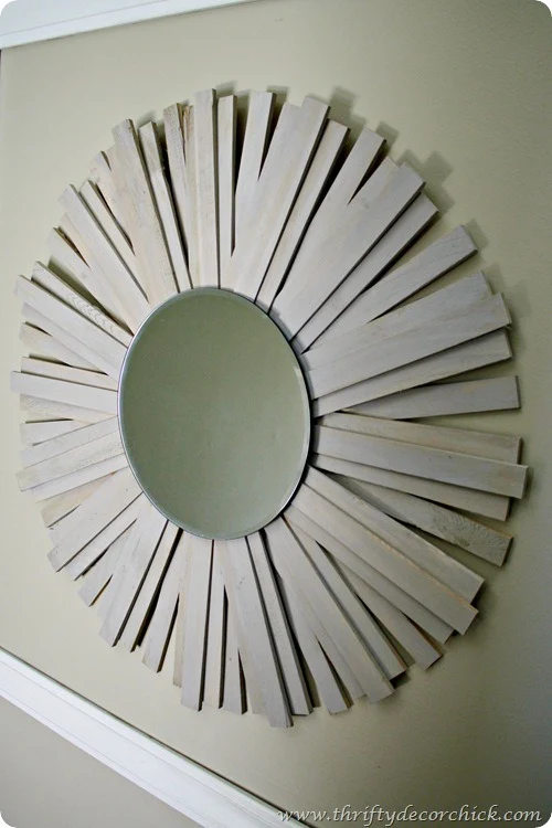 DIY startburst mirror