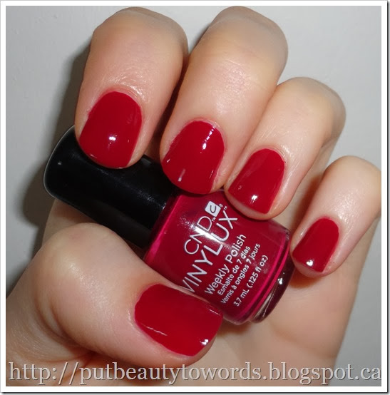 Writing Beauty: Review: CND Vinylux Weekly Polish Forbidden Mini Collection