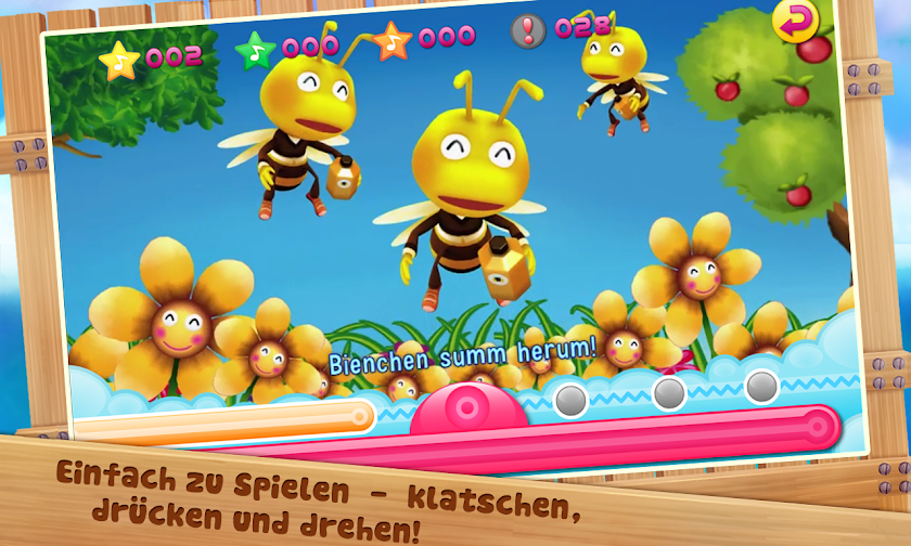 Mitsing-Lieder Screen 3