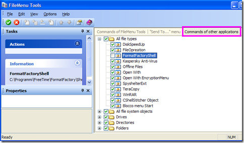 FileMenu Tools FileMenu Tools