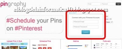 Programar pins en Pinterest