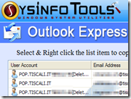 Recuperare dal PC la password di Outlook Express dimenticata o persa
