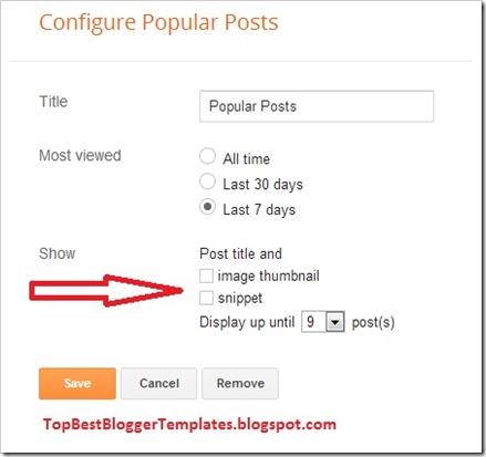 How To Create Popular Posts Widget With Multi Colored Style