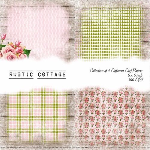 Pink Rustic Cottage Front Sheet