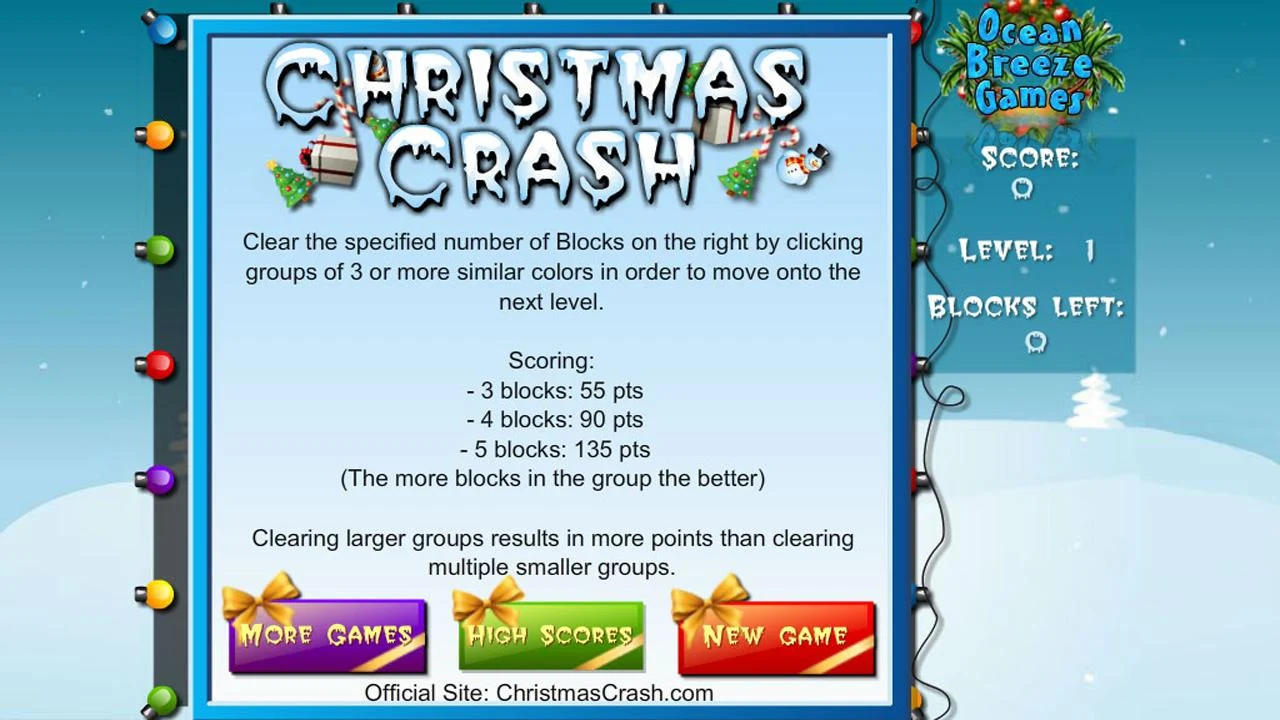 Christmas Crash - screenshot