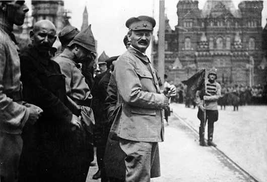 Красная Площадь, Троцкий Лев Давидович 1918 год