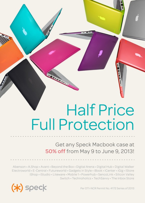 50% Off on All Speck MacBook Cases at Beyond the Box