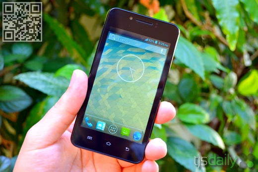 Cloudfone Excite 400d Review Front