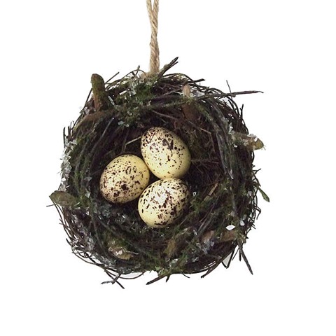 kmart bird nest ornament