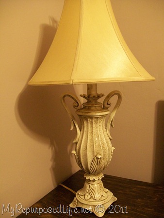 glazed lamp