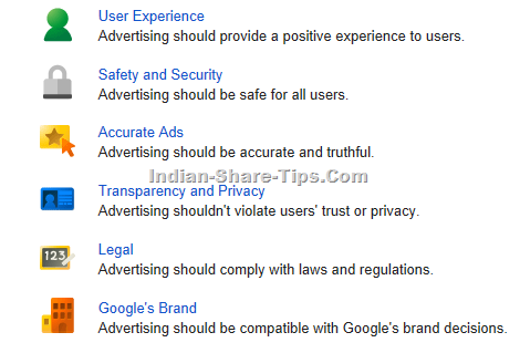 Google Adwords Policy Guidelines
