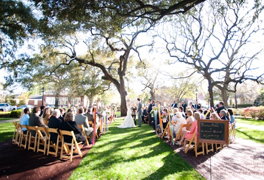 Savannah Wedding, circle ceremony