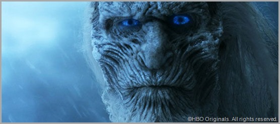 An angry White Walker. Perhaps he's been forced to sit through a full season of GAME OF THRONES. CLICK to visit the official site.