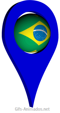 icone local brasil animado