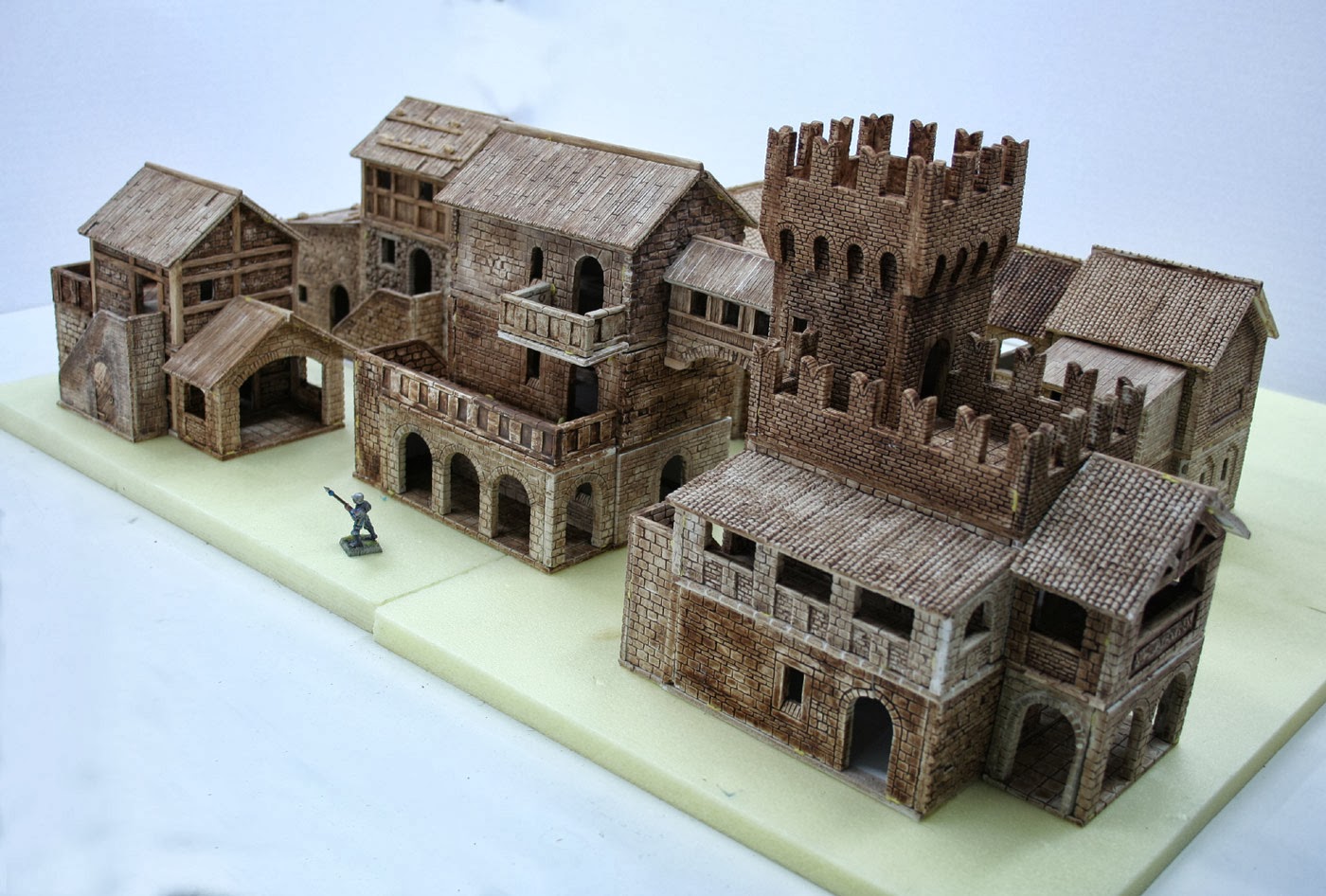 Tabletop Fix: Manorhouse Workshop - Finished Village