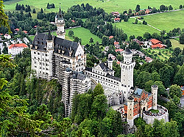 Castillo de Neuschwanstein.