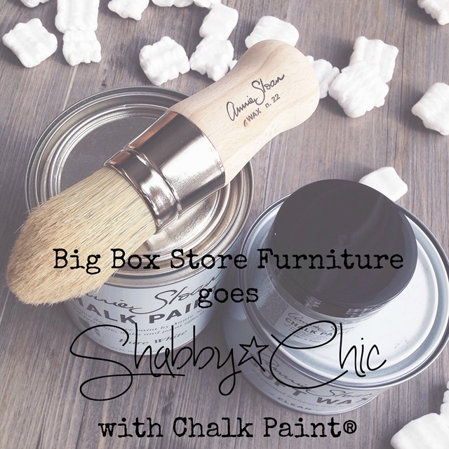 Big Box Store Furniture Goes Shabby-Chic with Chalk Paint®