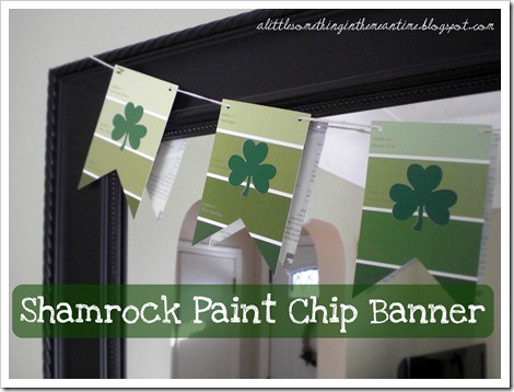 Shamrock Paint Chip Banner