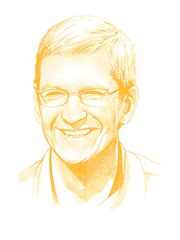 Apple 現任執行長庫克獲選為 2012 年《時代》雜誌全球百大影響力人物之一