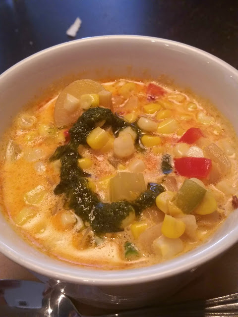 soup, corn