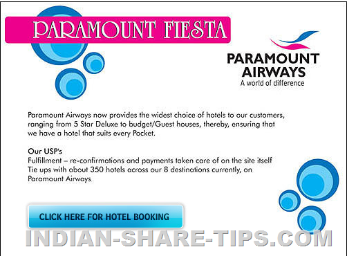 Paramount airways offers