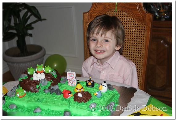 Alex 5th birthday Daniela Dobson