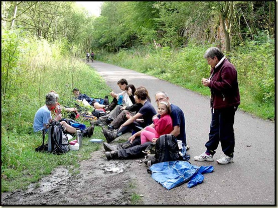 Lunch by the Monsal Trail
