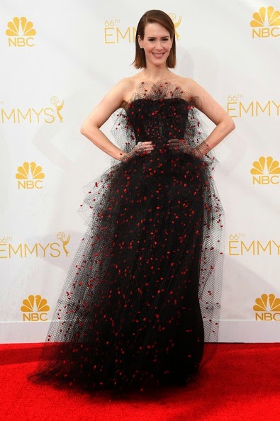 Sarah Paulson attends the 66th Annual Primetime Emmy Awards