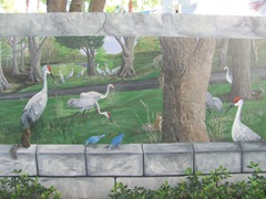 Florida Marriott Cypress Harbour outside wall mural4