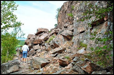 03g - Beachcroft Trail - past the rock slide