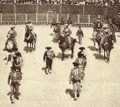 1899-06-25 Burdeos. Paseillo Detalle picadores (2)
