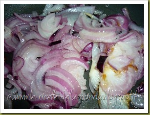 Fusilloni di kamut con salmone, fagiolini e cipolla di Tropea (5)