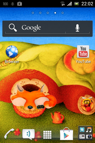 Fox Cartoon Art Live Wallpaper