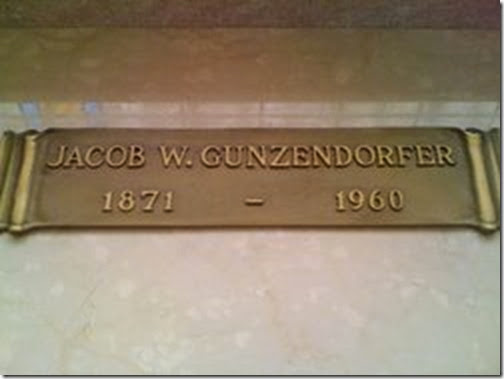Jacob Gunzendorfer Grave