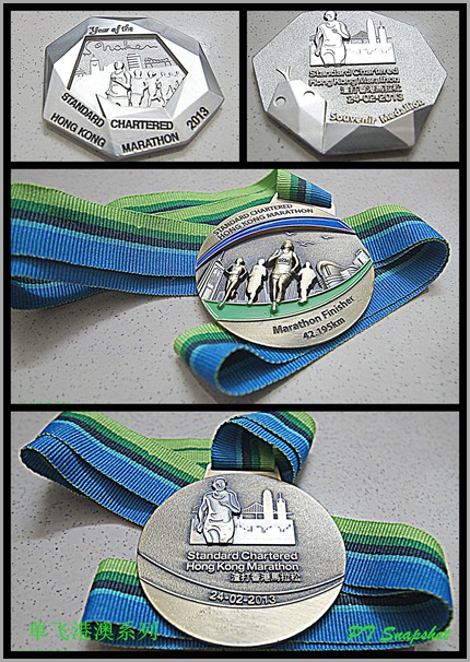 Finisher medal & souvenir medal