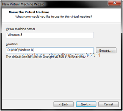 6. Provide Location of VM 6. Provide Location of VM