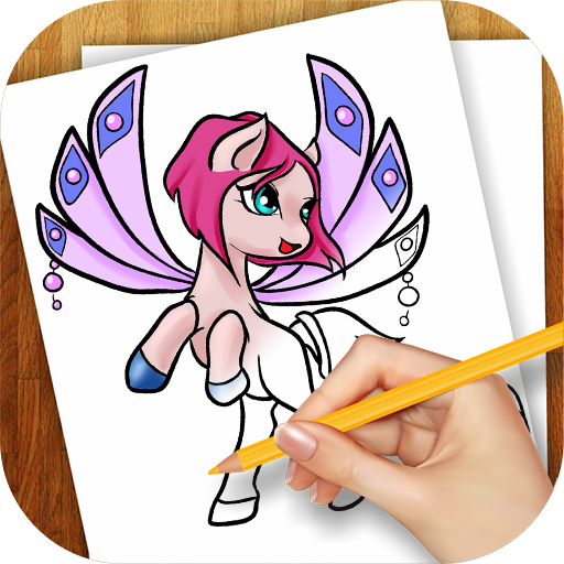 Learn to Draw Fairy Pony Club LOGO-APP點子