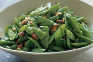Romano Beans with Almonds