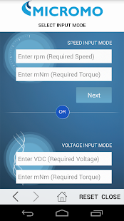   MICROMO "MOTION" Calculator- screenshot thumbnail   