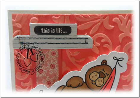 This Is The Life Bear-embossing_apieaceofheartblog