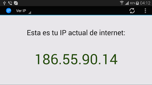 Ver IP de Internet