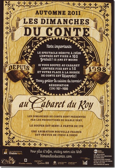 Les Dimanches du conte 1