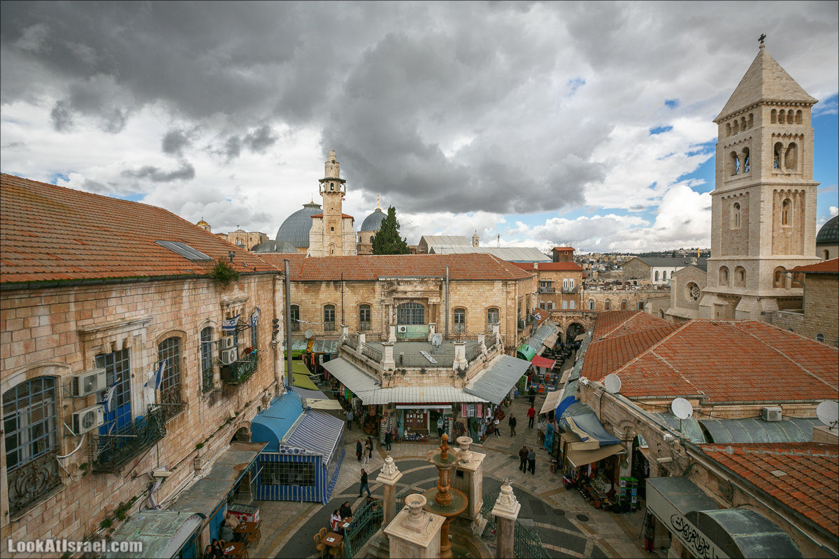 LookAtIsrael.com - Прогулка по крышам Иерусалима | Jerusalem roofs | על גגות ירושלים