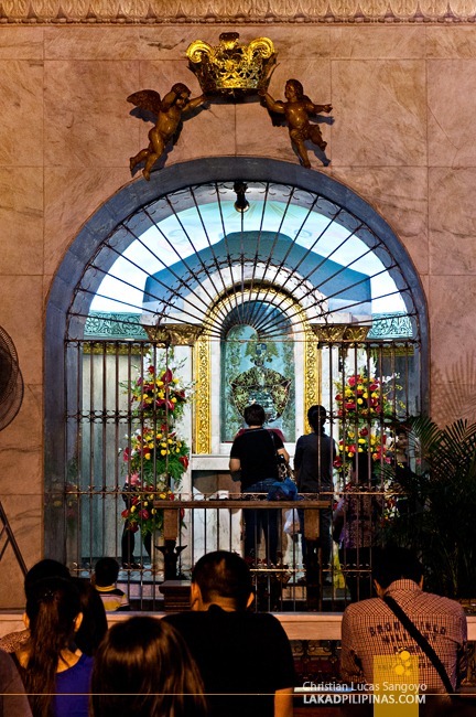The Image of the Señor Sto. Niño at Cebu's Sto. Niño Church