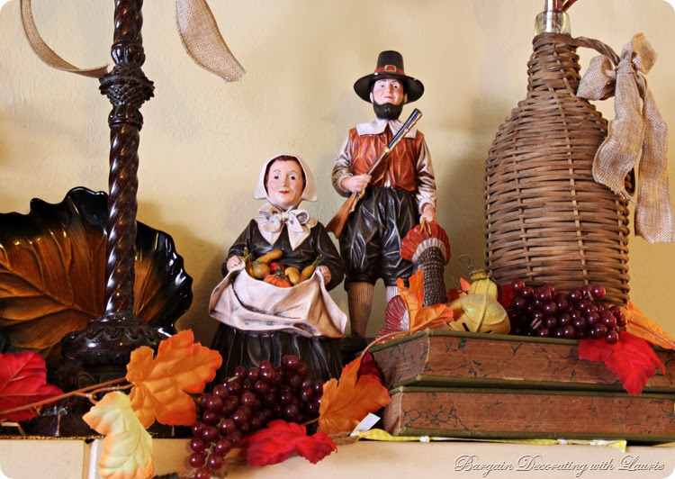Thanksgiving Decor-Bargain Decorating with Llaurie