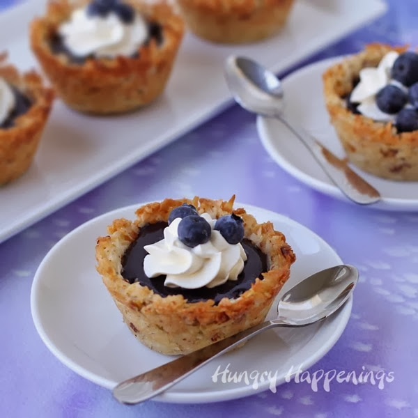 blueberry-dessert-coconut-cups-filled-with-curd 
