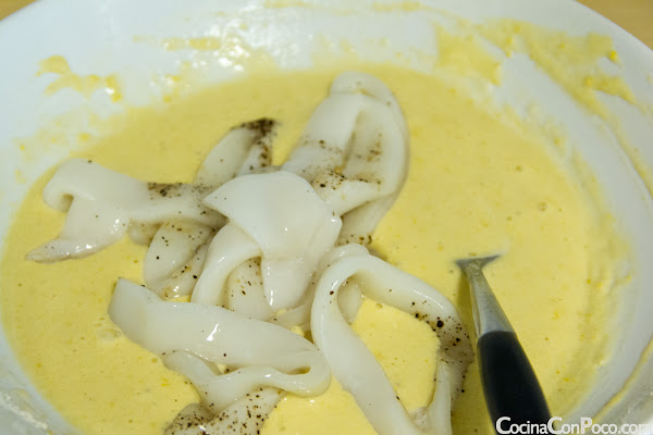 Calamares a la Romana Sin Gluten - Receta paso a paso