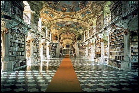 Bibliothèque de l'abbaye bénédictine d'Admont, Autriche -1