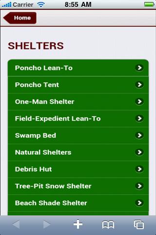 Wilderness Survival Pro Screen 2